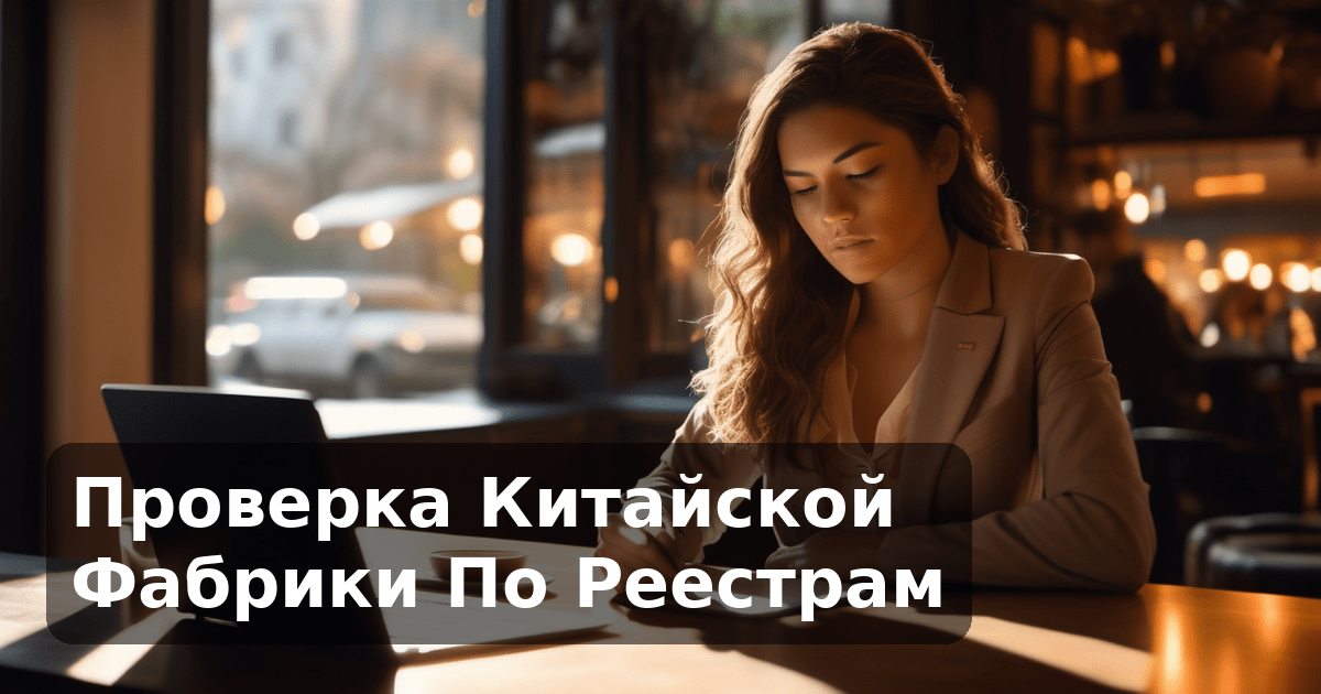 Проверка Китайской Фабрики По Реестрам