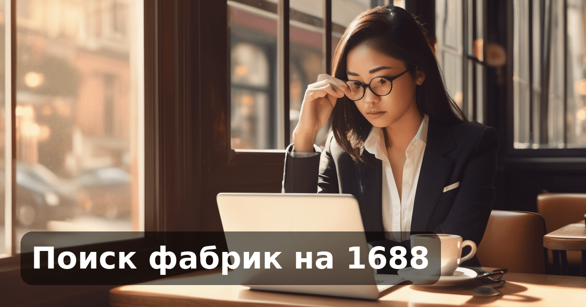 Поиск фабрик на 1688