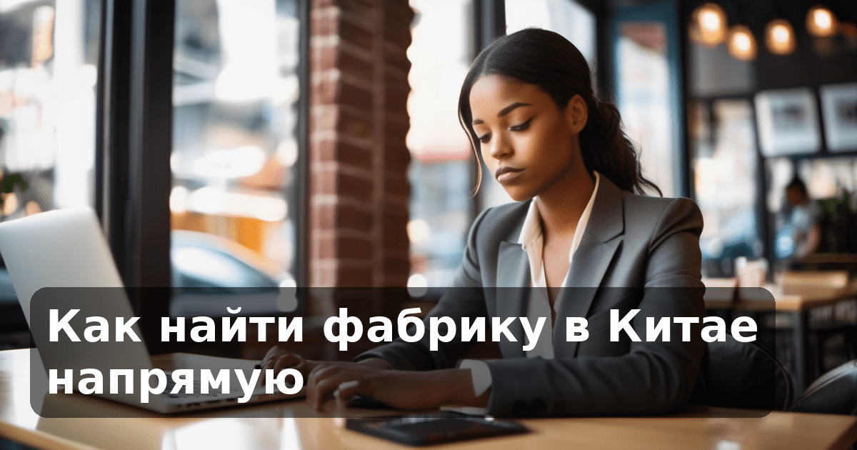 Как найти фабрику в Китае напрямую