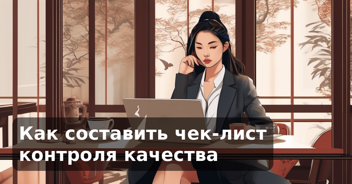Как составить чек-лист контроля качества