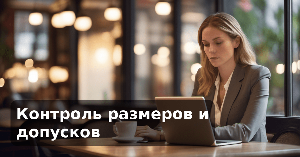 Контроль размеров и допусков