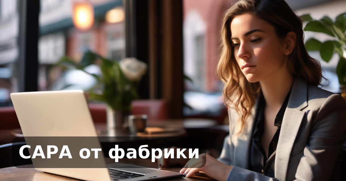 CAPA от фабрики