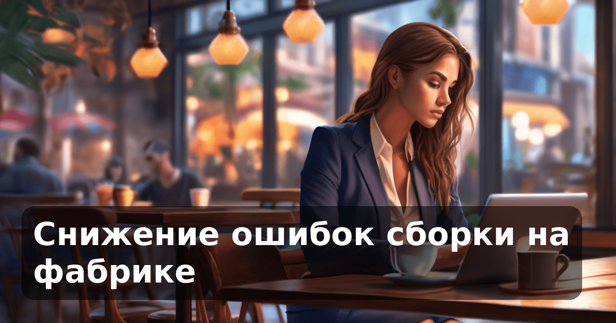 Снижение ошибок сборки на фабрике
