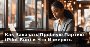 Как Заказать Пробную Партию (Pilot Run) и Что Измерять