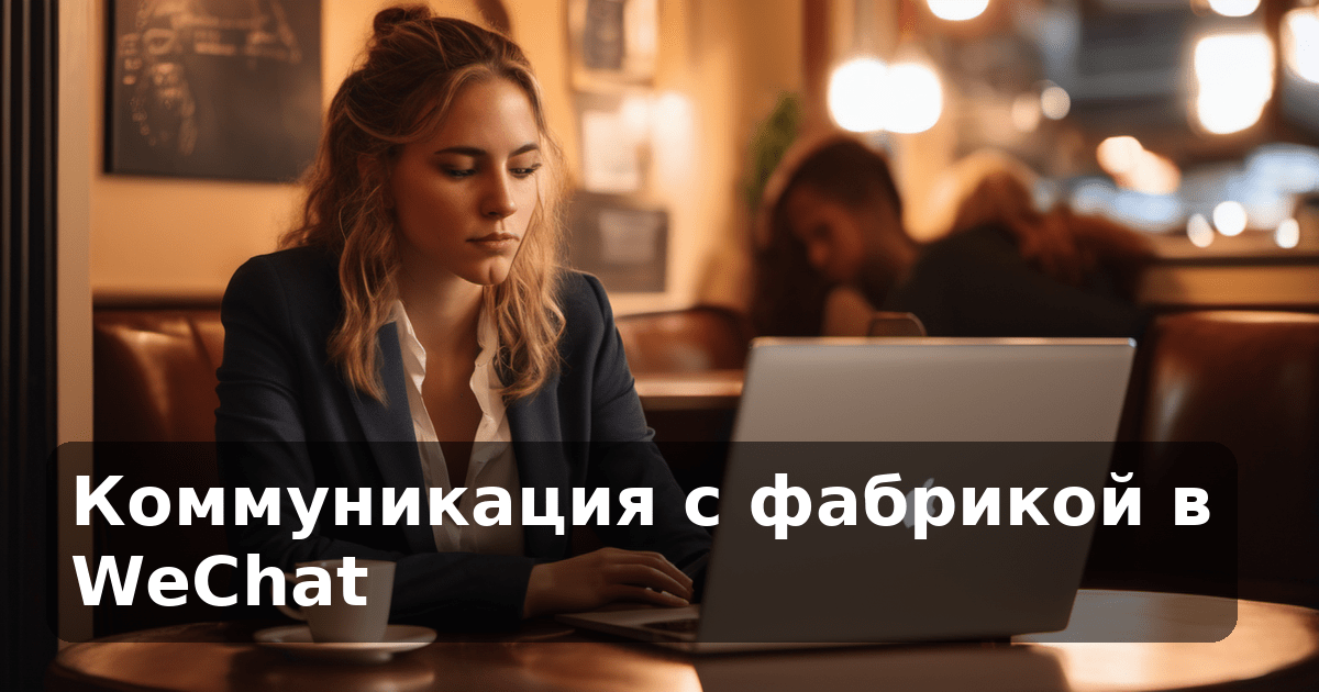 Коммуникация с фабрикой в WeChat